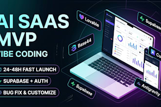 build, fix, customize web app saas mvp with antigravity ai