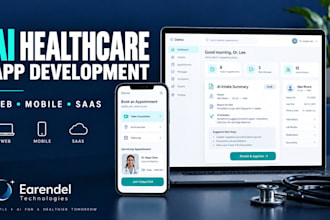 develop ai healthcare software, telemedicine apps and saas mvps