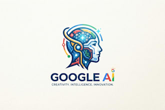 design a creative and professional head logo for your brand