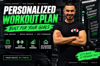 create a personalized workout plan for your fitness goals