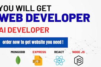 be full stack web developer ai software mern stack developer