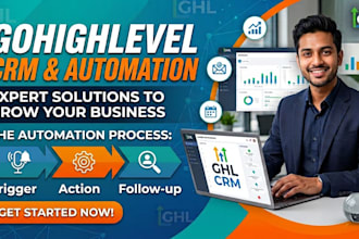 setup gohighlevel CRM and workflow automation