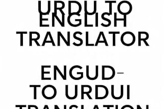 write urdu to english and english to urdu translation