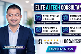 be your ai tech consultant, developer, and automator