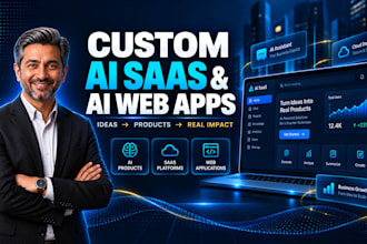 build a custom ai saas or ai web app