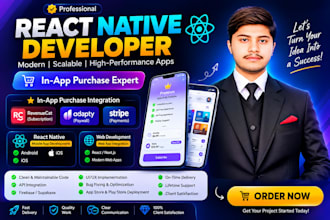 integrate revenuecat adapty stripe subscriptions in android IOS react native app