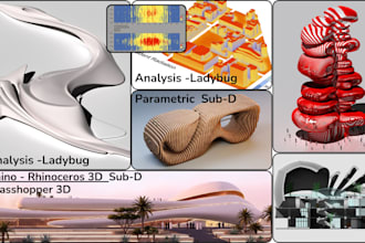 do rhino 3d models subd, grasshopper parametric designs