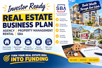 investor ready real estate business plan agency property management rental sba