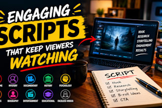 write best youtube scripts for high retention