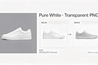 iprofessional photo background removal and image cutout