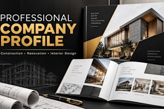 design a construction company and proposal