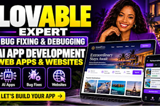 lovable expert lovable app development lovable website bug fixing lovable deploy
