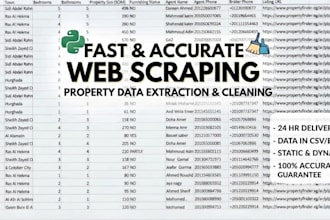 scrape any website using python and export clean excel data
