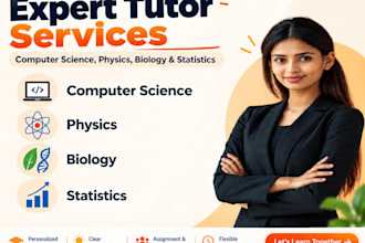 be your  computer science, physics, biology, statistics