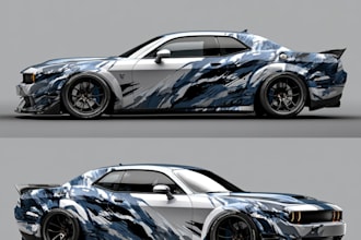 turn vehicle visual masterpiece with a custom wrap design