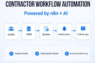 do n8n automation for contractors