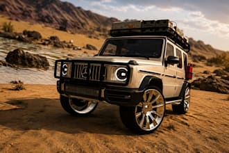 3d car model 3d vehicle, rc model, 3d automotive car for game in unreal engine