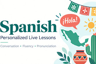 teach you spanish with personalized lessons