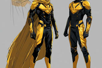 superhero comic book art and illustration