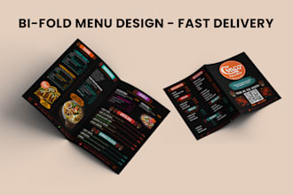 make food menu design for restaurant, cafe and fast food