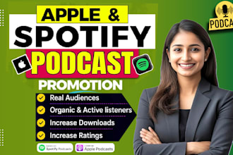 pr0mote your spotify and apple podcasts organically