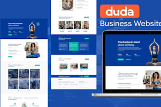 create you a website using duda builder