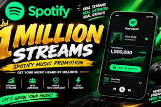 do professional spotify music promotion, music promotion