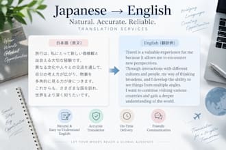 translate japanese to natural english
