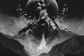 create detailed vintage engraving and etching illustration