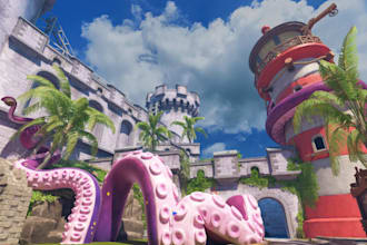 create realistic 3d environments, landscapes and scenes in blender