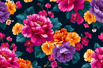 create ai image design fix convert seamless repeat pattern
