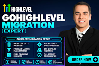 go high level website migrate gohighlevel sales funnel transfer landing page ghl