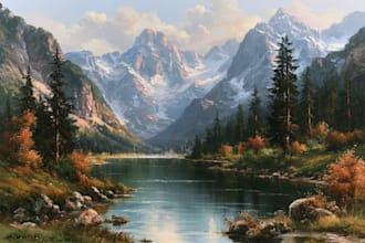 custom landscape oil painting