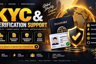 provide professional kyc, aml and compliance support