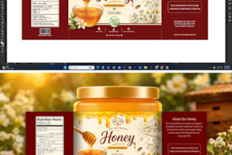 design packaging and labels print ready