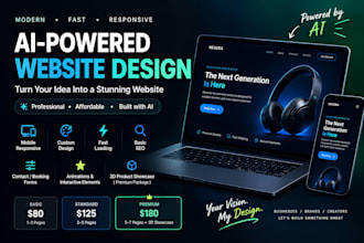 build ai assisted shopify and e commerce website design