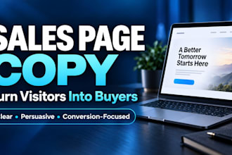 write persuasive sales page copy that converts