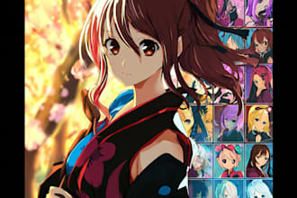 make anime art and manga illustration