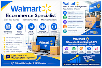your walmart VA for wfs, wholesale and dropshipping