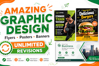 deliver custom made graphics with a modern approach