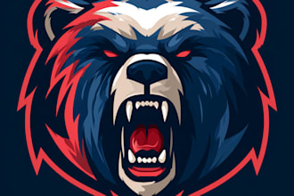 design mascot sport logo for team and pro leagues