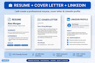 write a professional ats resume