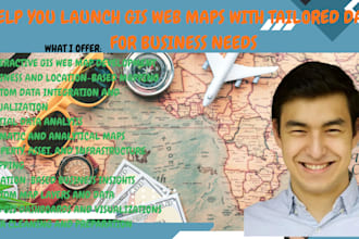 help you launch gis web maps with tailored data for business needs