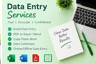 handle accounting, invoice entry, data entry and excel tasks
