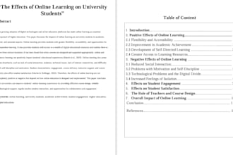 format research paper and thesis