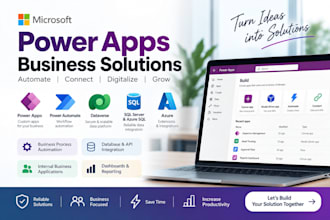 build power apps with power automate, dataverse, sql and azure