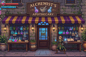 design pixel art backgrounds and 2d game environment tilesets