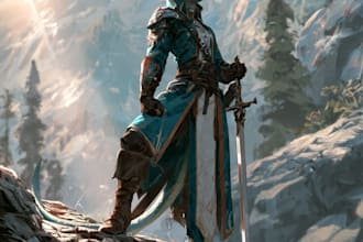 professional fantasy character design