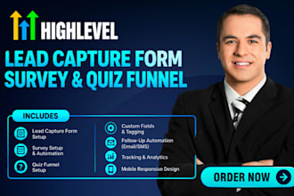 setup gohighlevel lead capture form gohighlevel survey gohighlevel quiz funnel