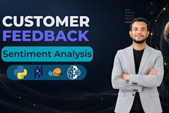 do customer feedback sentiment analysis in python